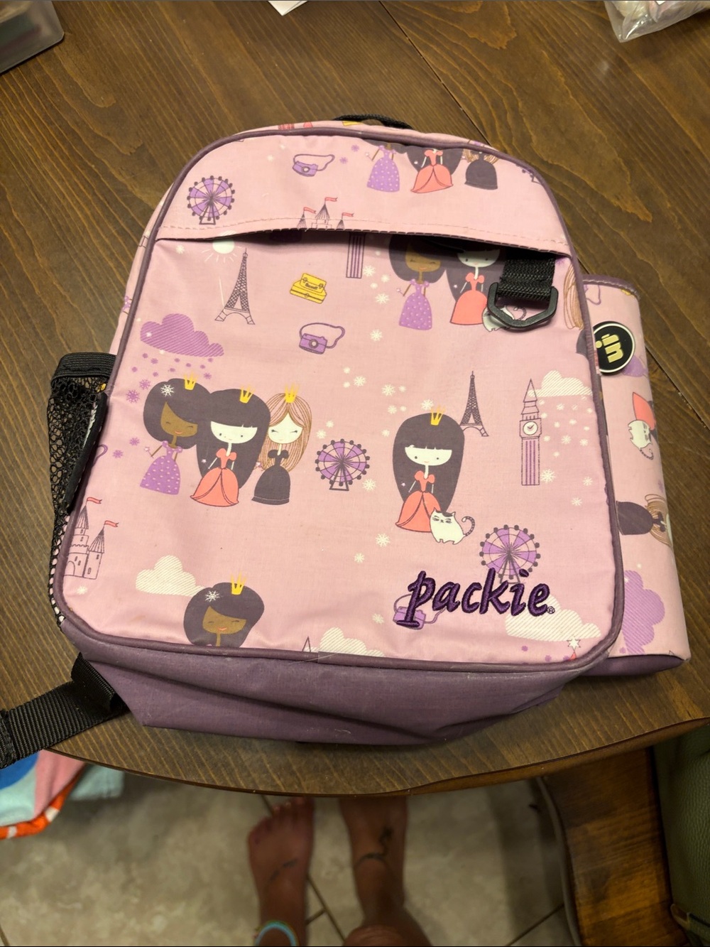 Urban Infant Packer Princess Pattern Backpack